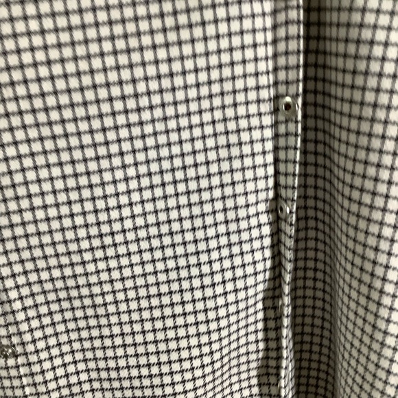Elizabeth and James Checked Print Button Front Shirts - Picture 5 of 5